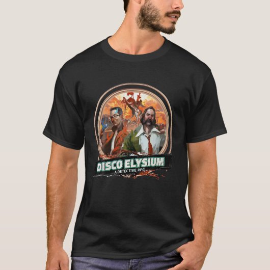 Retro Disco Videogames Elysiums afspelen Ch T-shirt (Voorkant)
