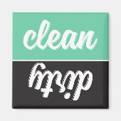 Retro Dishwaser Magnet (Voorkant)