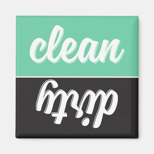 Retro Dishwaser Magnet (Voorkant)