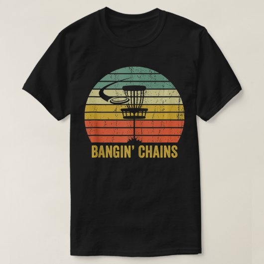 Retro Disk Golf Funny Frisbee Golf Disc Sp T-shirt (Design voorkant)