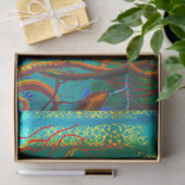 Retro Diver Metal Diving Suit Octopus Decoupage Tissuepapier (Geschenk)