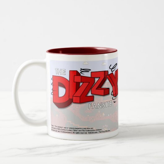 Retro Dizzy Spellbound Mok (Links)