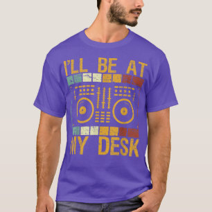Retro DJ Apparel Music Mixer DJ Mixer Fun T-shirt