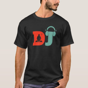 Retro Dj Gear Set Platenspeler Vinyl Disk Jo T-shirt