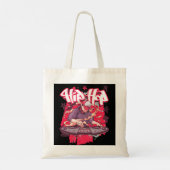 Retro DJ Hip Hop Platenspelers Graffiti 90s Rap Mu Tote Bag (Achterkant)