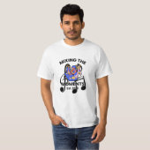Retro DJ Muziekmix T-shirt (Voorkant volledig)