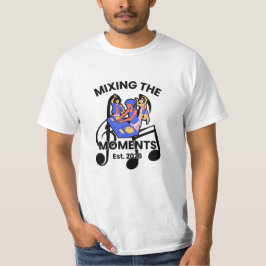 Retro DJ Muziekmix T-shirt