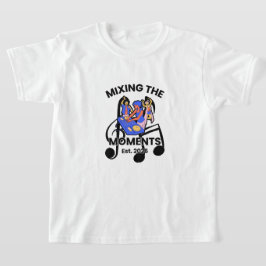 Retro DJ Muziekmix T-shirt