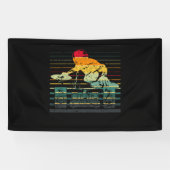 Retro DJ Shirt Disk Jockey Shirt DJ Music Lover Spandoek (Horizontaal)