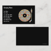 Retro DJ Visitekaartjes (Voorkant / Achterkant)