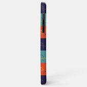 Retro DNA genetica stambiologie patroonset Case-Mate iPhone Case (Achterkant/links)