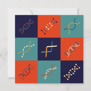 Retro DNA-genetica stamcelbiologie patroonset