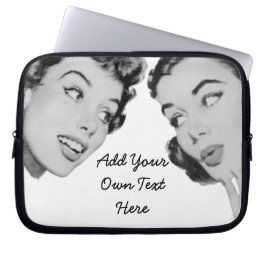 Retro Do Tell Laptop Sleeve