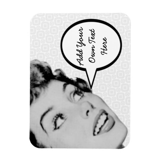 Retro Do Tell Magneet (Verticaal)