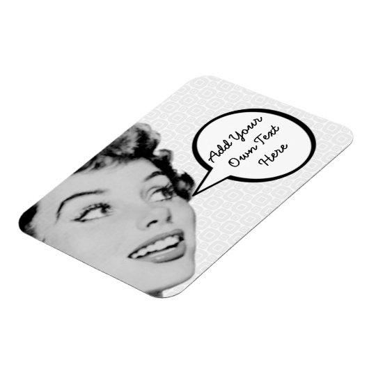 Retro Do Tell Magneet (Linkerzijde)