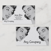 Retro Do Tell V2 Visitekaartje (Voorkant / Achterkant)