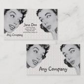 Retro Do Tell V3 Visitekaartje (Voorkant / Achterkant)