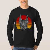 Retro Doberman 4 T-shirt (Voorkant)