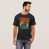 Retro Dobermann Pinscher 1 T-shirt (Voorkant volledig)