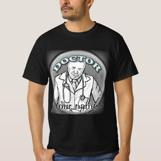 Retro doctor  T-Shirt (Voorkant)