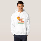 Retro DOE HET RUSTIG AAN Hoodie (Voorkant volledig)