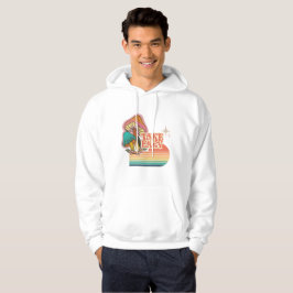 Retro DOE HET RUSTIG AAN Hoodie