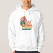 Retro DOE HET RUSTIG AAN Hoodie (Voorkant)