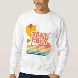 Retro DOE HET RUSTIG AAN Trui