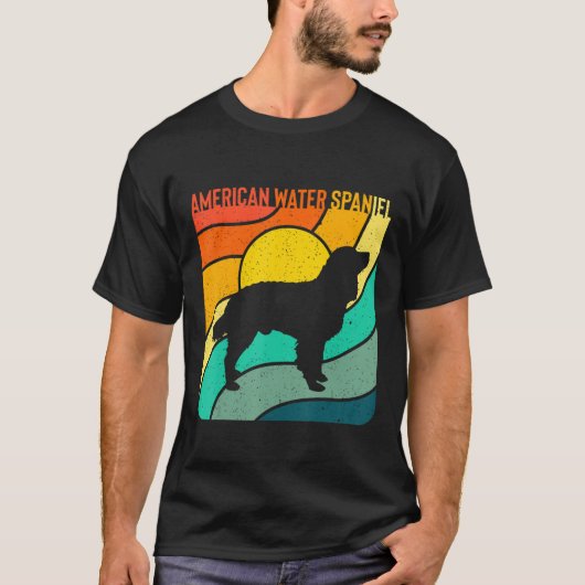  Retro Dog mama T-shirt (Voorkant)