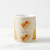 Retro Dog Mug – Cozy Pet Lover Coffee Cup – Custom Koffiemok (Center)