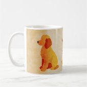 Retro Dog Mug – Cozy Pet Lover Coffee Cup – Custom Koffiemok (Links)
