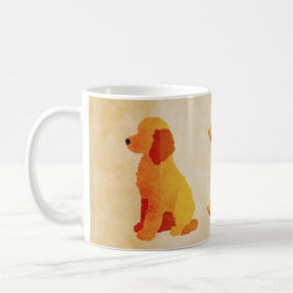 Retro Dog Mug – Cozy Pet Lover Coffee Cup – Custom Koffiemok