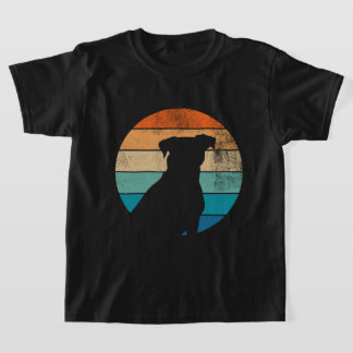 Retro Dog Silhouette T-shirt –  Pet Lover