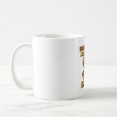 Retro Dog Snack Devotion White Mug Koffiemok (Links)