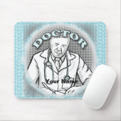 Retro dokter muismat (Met muis)