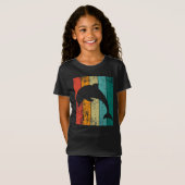 Retro Dolphin T-shirt (Voorkant volledig)