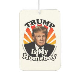 Retro Donald Trump is mijn Homeboy voor President Luchtverfrisser