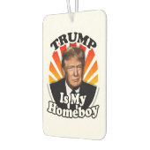 Retro Donald Trump is mijn Homeboy voor President Luchtverfrisser (Links)