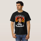 Retro Donald Trump is my Homeboy T-shirt (Voorkant volledig)