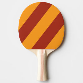 Retro Donker Teal Spetters Vette Strepen Tafeltennisbatje