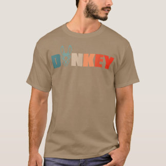 Retro Donkey Animal  Mule Donkey Donkeys T-shirt
