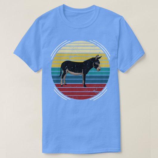 Retro Donkey T-shirt (Design voorkant)
