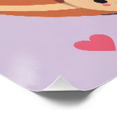 Retro Donut Print – Classic Pastry Poster for Kitc (Hoek)