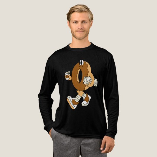 Retro Donut T-shirt (Voorkant)