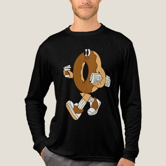 Retro Donut T-shirt (Voorkant volledig)