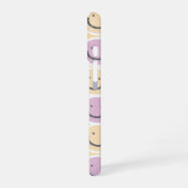 Retro Doodle Lach Emoji iPhone 16 Hoesje (Linkerkant)
