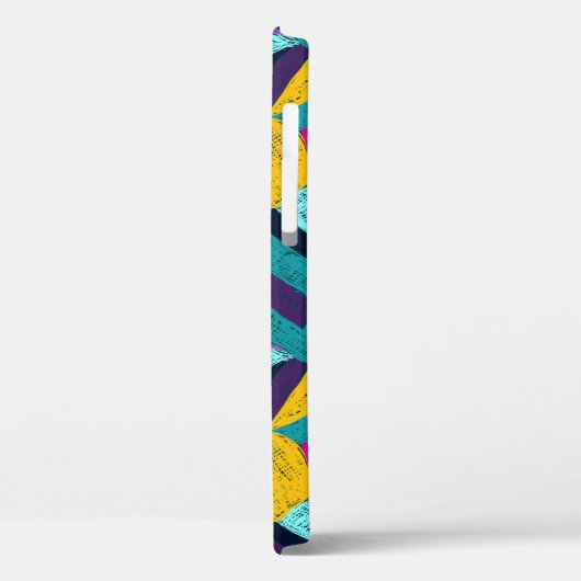 Retro doodles: geometrische pop kunst. Case-Mate iPhone case (Achterkant / Links)
