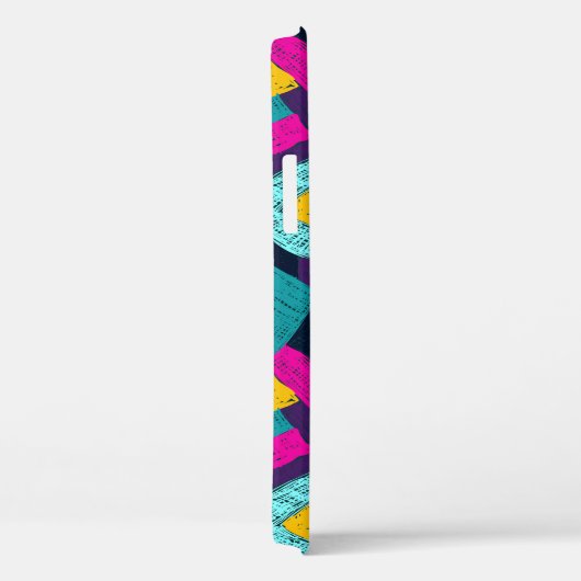 Retro doodles: geometrische pop kunst. Case-Mate iPhone case (Achterkant / Rechts)