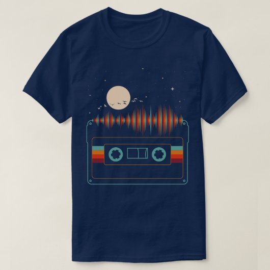 Retro door Natuur T-shirt (Design voorkant)