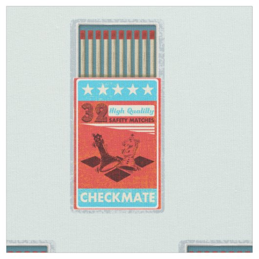 Retro doos van lucifers pop art stof (Close Up)